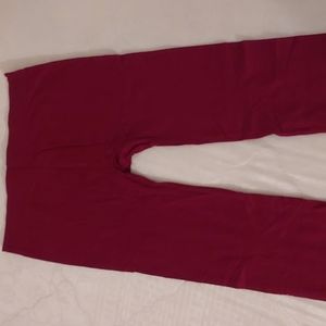 Maroon Leggings